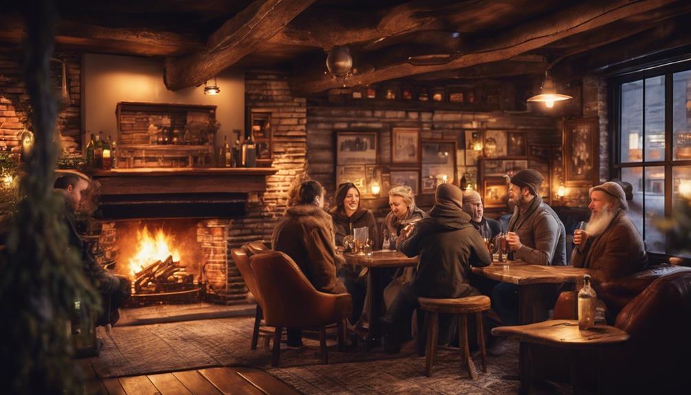 cozy melbourne pubs fireplaces